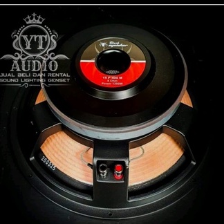 KOMPONEN Speaker 15 " Baru Black Spider 15 P 400 M Original 1200W