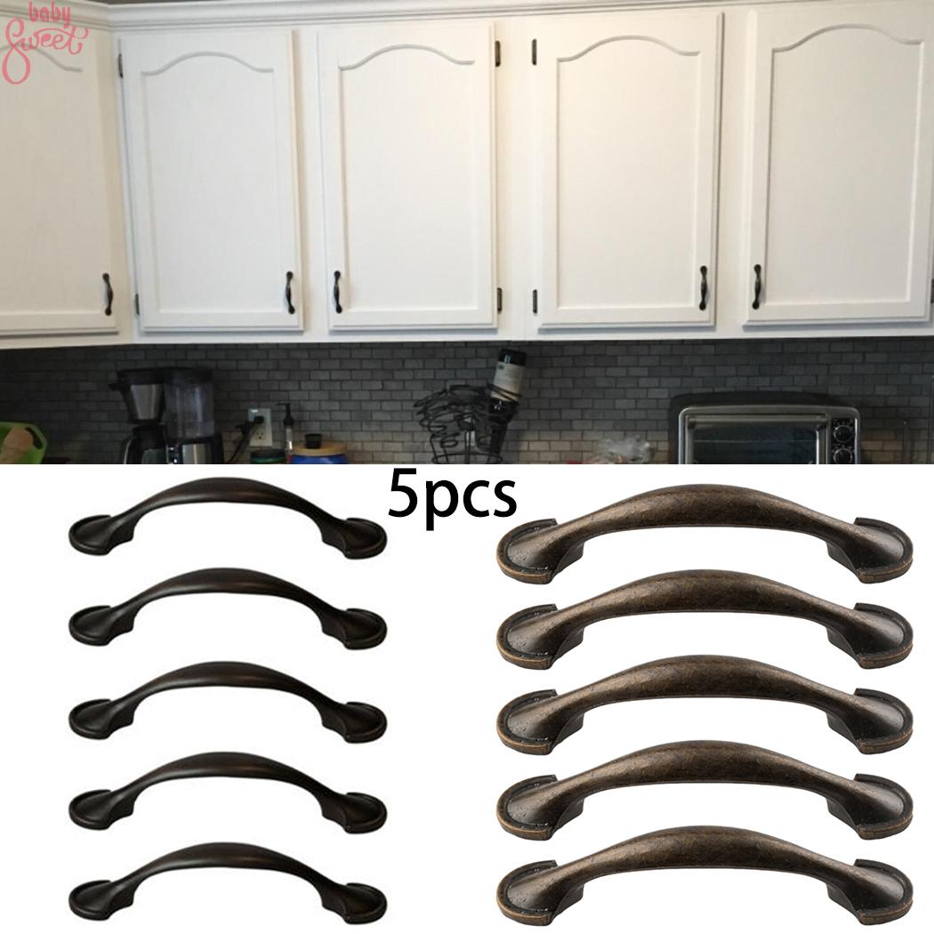 Pull Handle Building 5pc Kitchen Cabinet Knob Hardware Solid Bookcase Improvement Countertops Shopee Indonesia