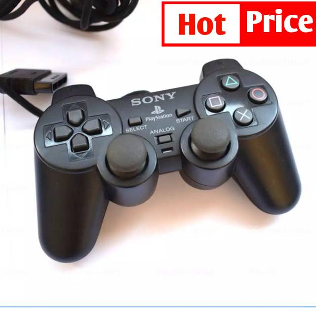 Stik Stick PS2 Original Ori Mesin Hitam Baru