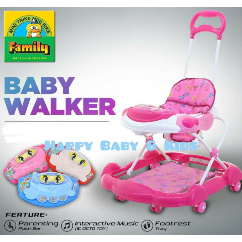 FAMILY BABY WALKER MUSIK