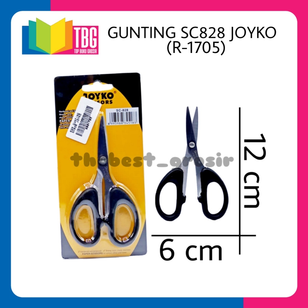 

1 PCS GUNTING KECIL SC-828 JOYKO / SCISSORS JOYKO / GUNTING STAINLESS (R-1705)