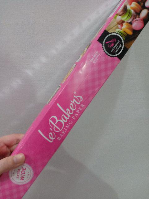 Baking Paper Le Bakers 40cm X 10m Lebakers Parchment Paper Roll Kertas Baking Roti Gulungan