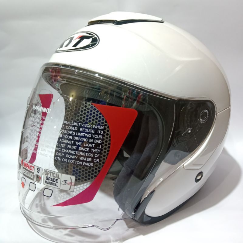  Helm  Kyt  Kyoto Putih Shopee Indonesia 