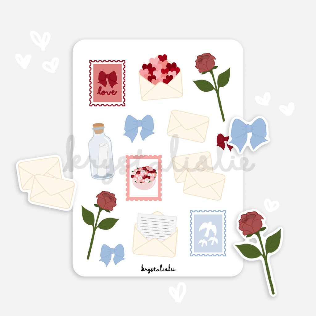 Love Letter Sticker Sheet