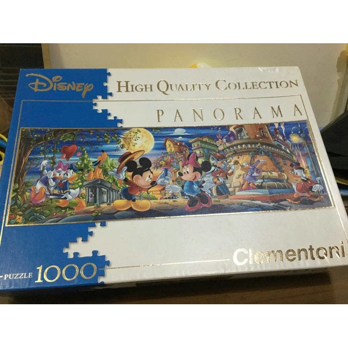Jual Jigsaw Puzzle Clementoni Disney Panorama 1000 pcs (Second ...