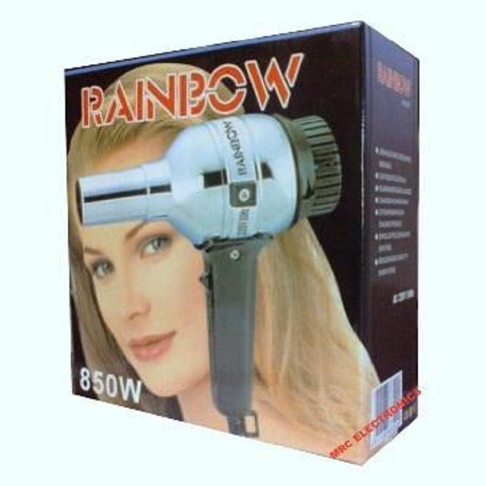 Hair Dryer Rainbow 350watt Pengering Rambut Salon