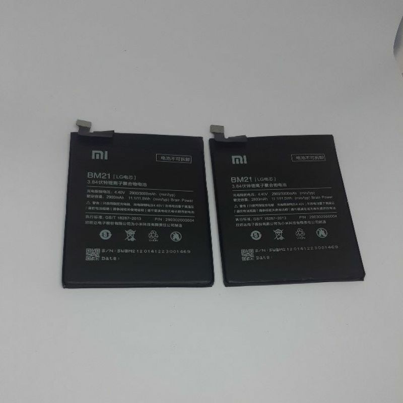 baterai batre xiaomi mi note bambu mi note 1 bm2original