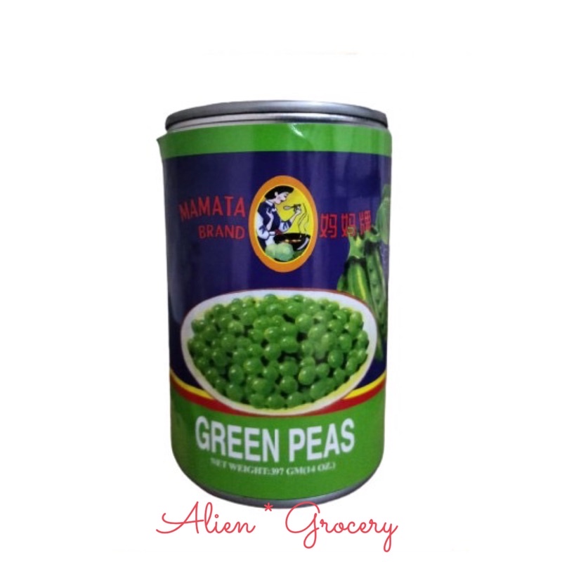 Kacang Polong Green Peas Kaleng Can 397gr