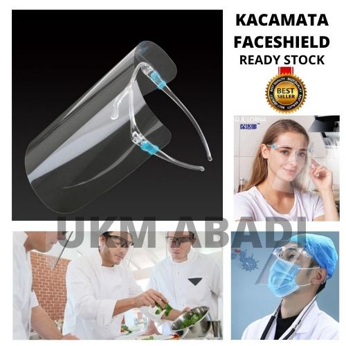 Kacamata Faceshield Nagita Masker Anti Droplet Facemask Non Box 117101