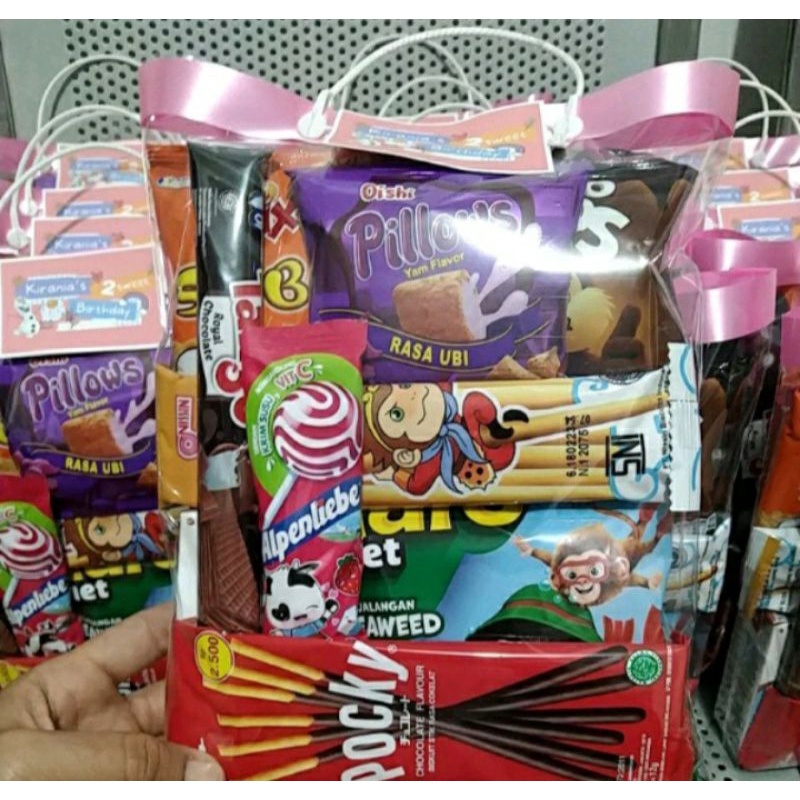 

10 BINGKISAN SNACK ULANG TAHUN PRAKTIS