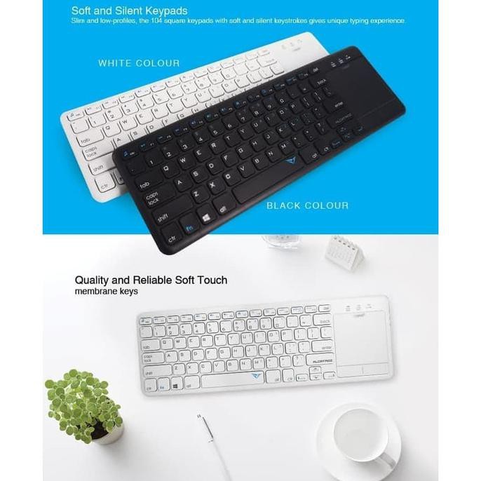 Ready&Siapkirim Keyboard Wireless Dengan Touchpad Smart Tv Samsung Lg Led