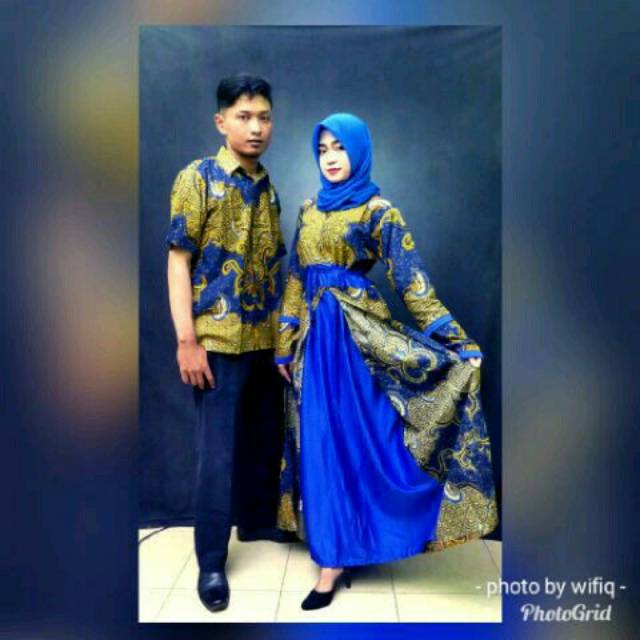 Couple batik modern asli Pekalongan