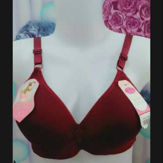 bh busa tipis kait tiga bahan halus polos