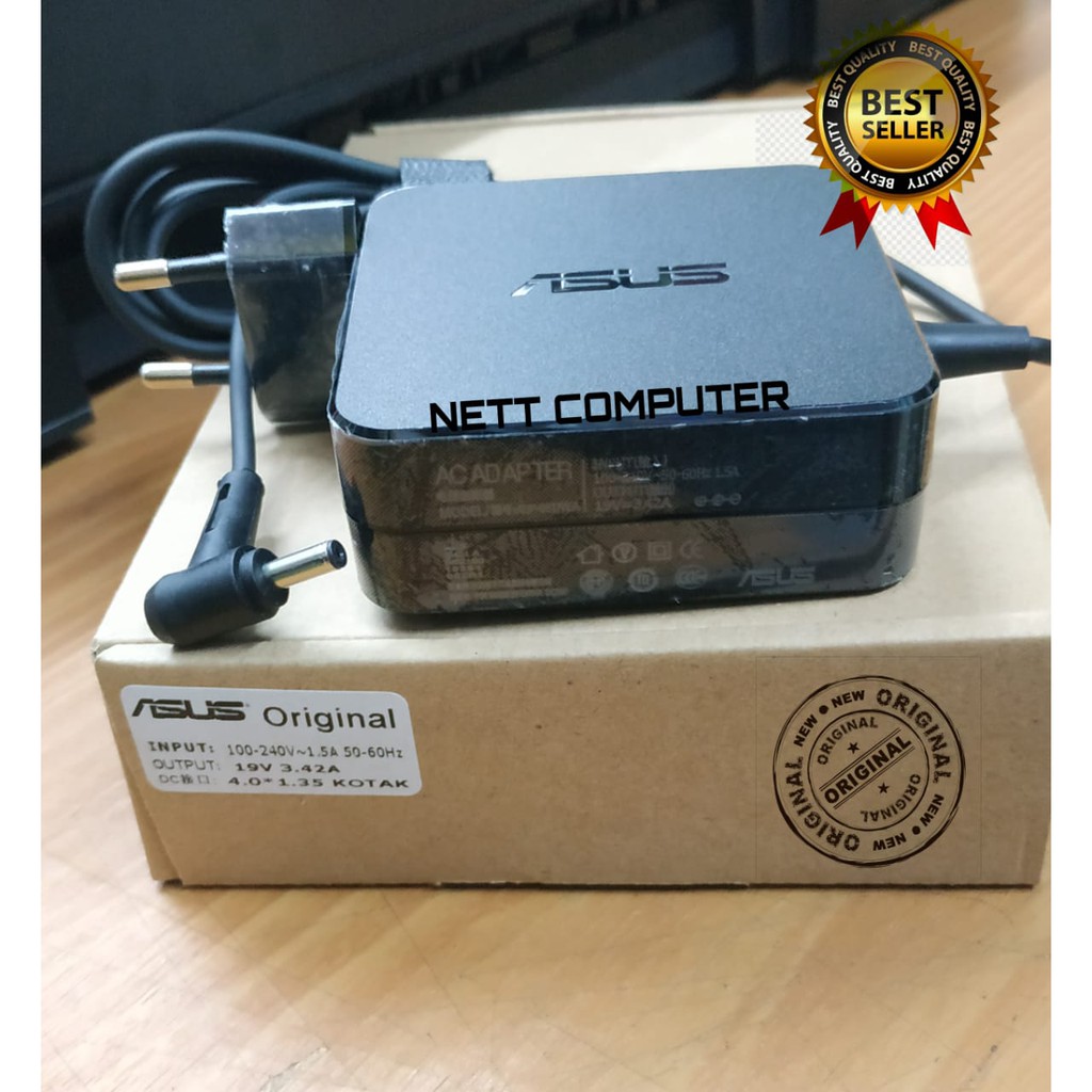 Ac Power Adapter Charger Laptop ASUS VivoBook S14 S430UN, S13 S330UN,  S15 S530UN 19V-3.42A Original