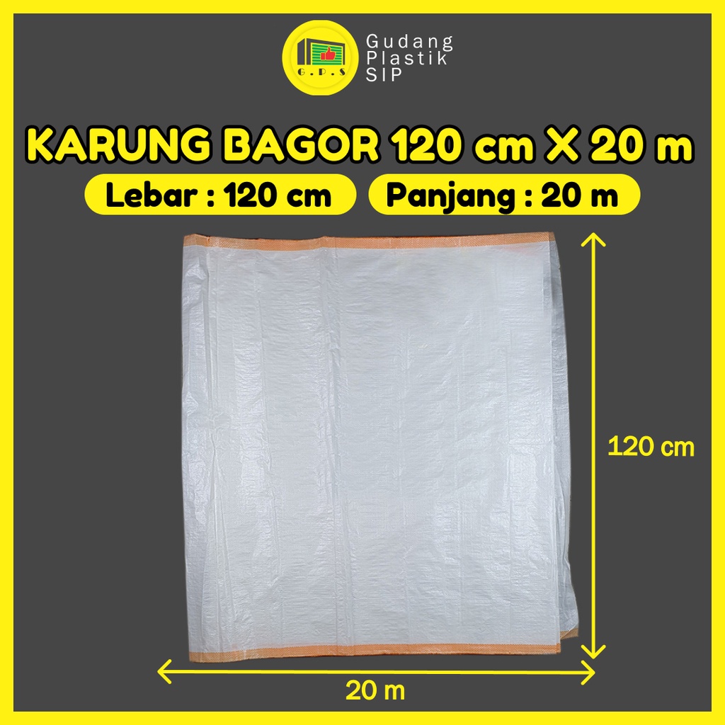 Karung Bagor/ Karung Rol/ ukuran 120 cm x 20 meter