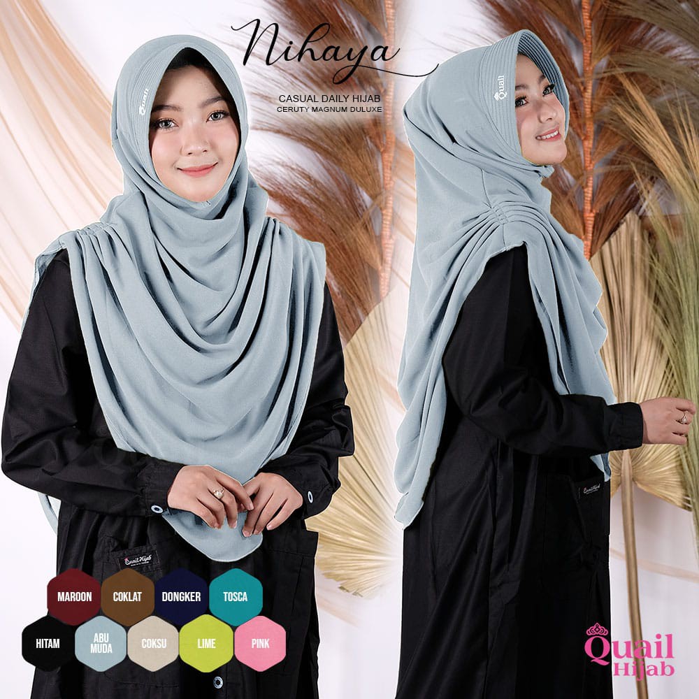 Hijab Casual Nihaya ori Quail