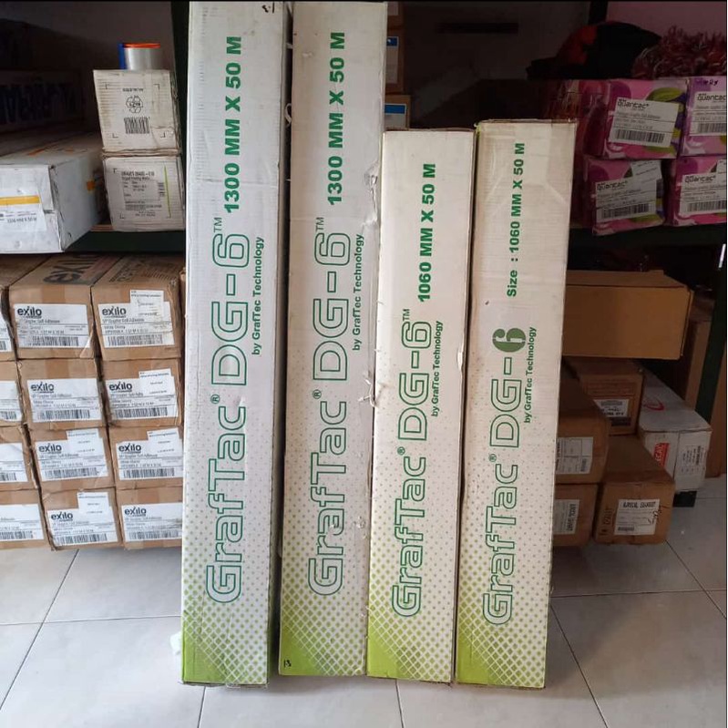 

Sticker Graftac DG6 uk 1.06m x 50m