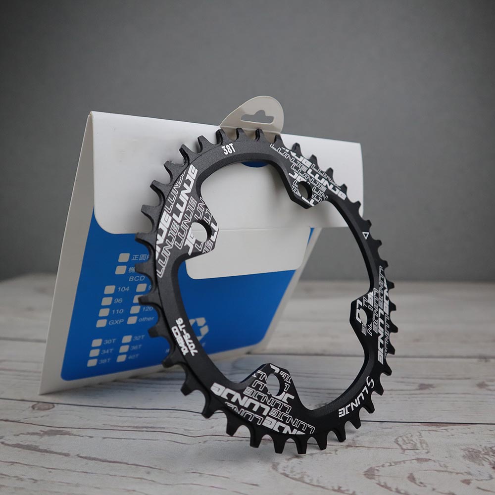 Sprocket Sepeda Gear Gigi Sepeda Aluminium 38T Murah - Hitam