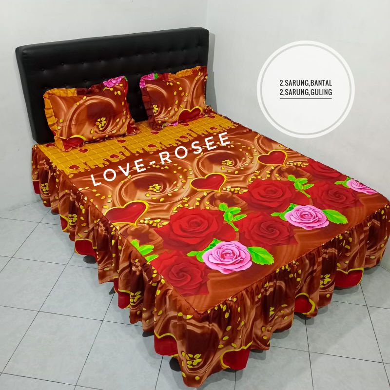 Sprei Rumbai Motif 180x200 / 160X200