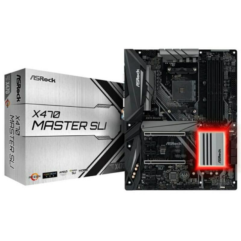 Asrock X470 Master SLI Support Ryzen 9 3900XT Mattise AM4