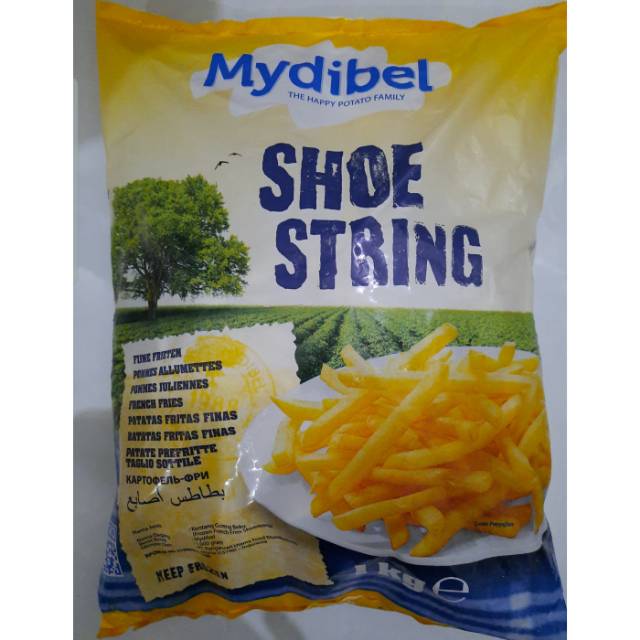 

KENTANG GORENG MYDIBLE SHOESTRING 1 KG UNTUK CAMILAN