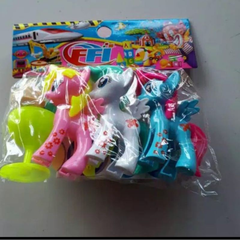 MAINAN ANAK ANAK KUDA PONI SET ESCRIM F 1556