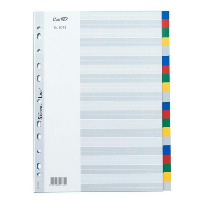 

Produk Unggulan Divider A4 Colour Plastik 20 Pages Merk Bantex 6013 Hot Sale