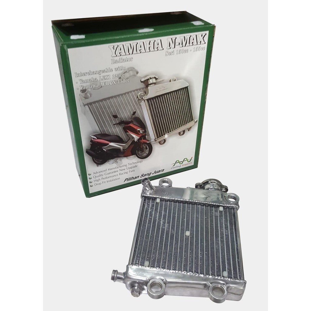 Big Radiator Racing AAI Cooling Expert Alumunium Aerox Nmax Lexi Ori