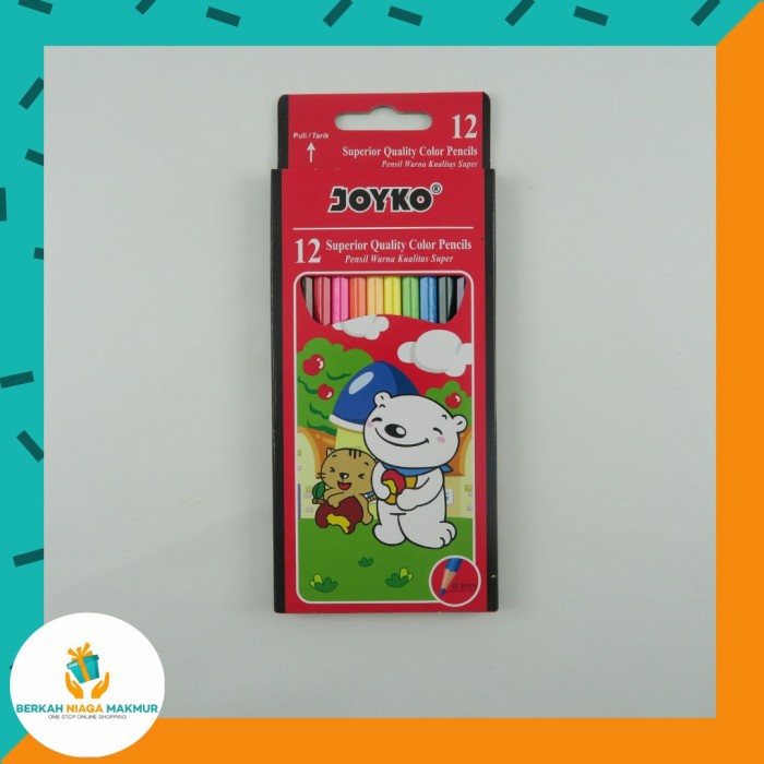 

Pensil Warna Joyko 12 warna Panjang