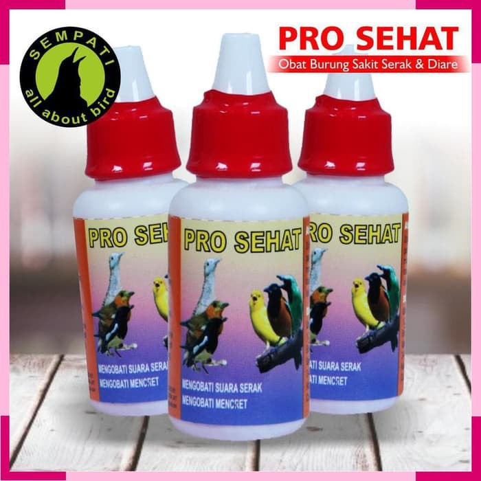 Pro Sehat Obat Burung Sakit Saluran Pencernaan Serak Pernafasan