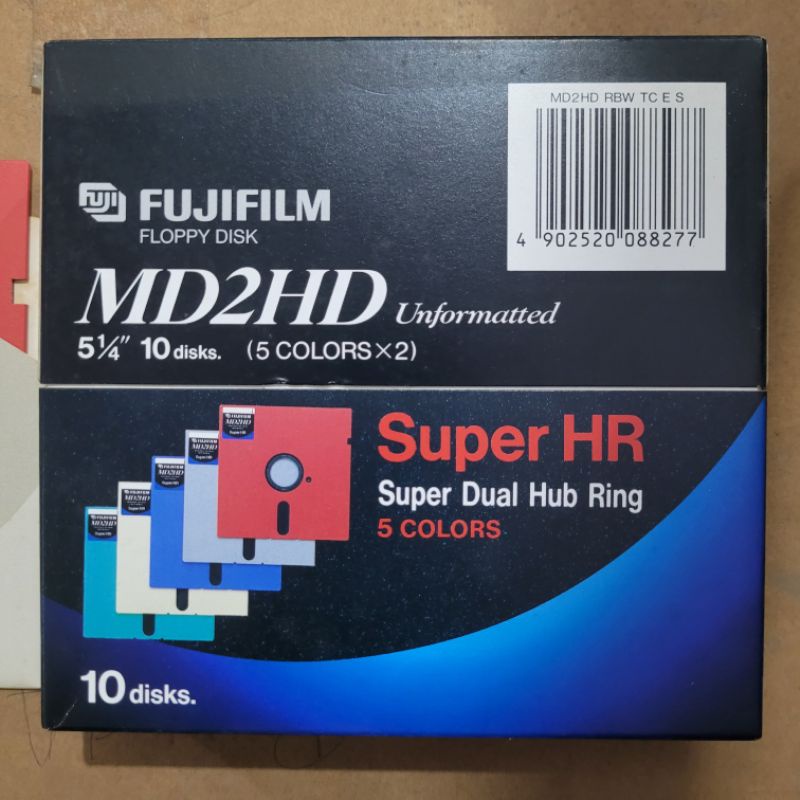 Jual Floppy Disk FUJIFILM MD2HD Unformated Shopee Indonesia
