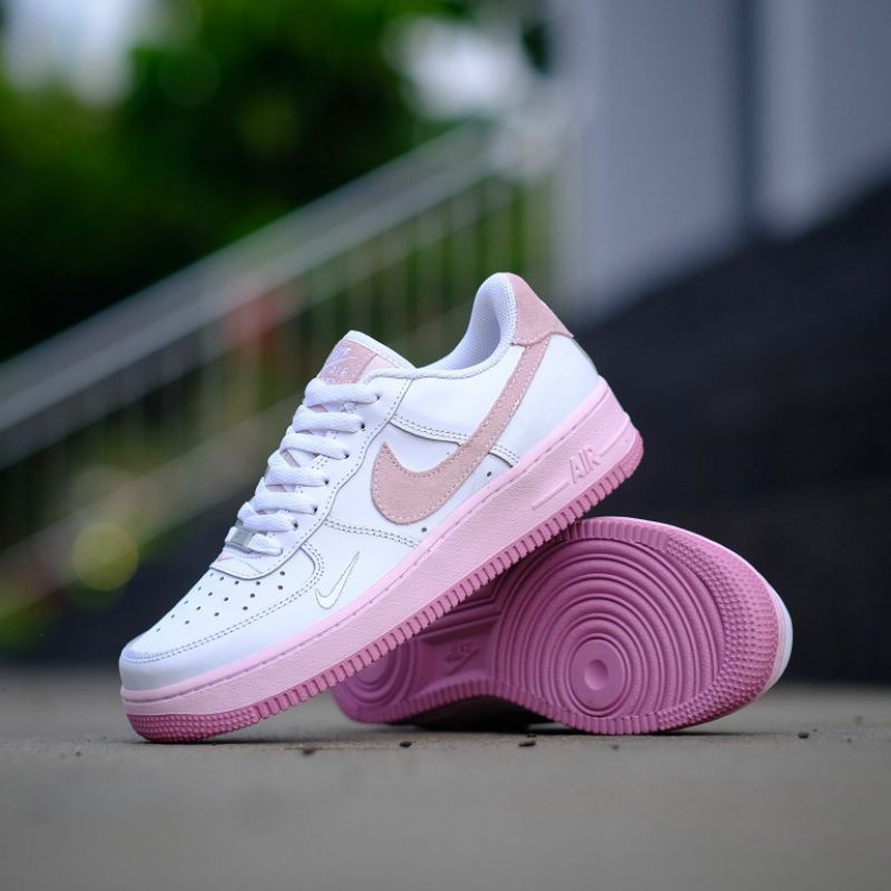 Nike air force 1 low white pink women