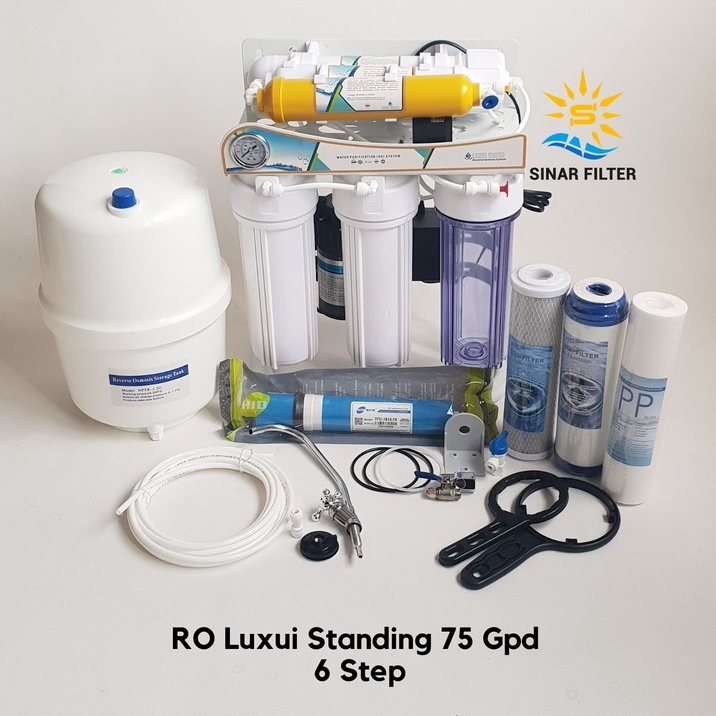 Mesin RO Reverse Osmosis LUXUI Standing / Filter Air Langsung Minum