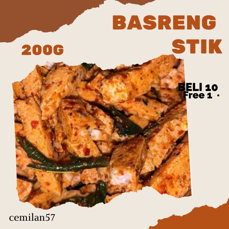 

BASRENG STIK PEDAS DAUN JERUK 200 GRAM