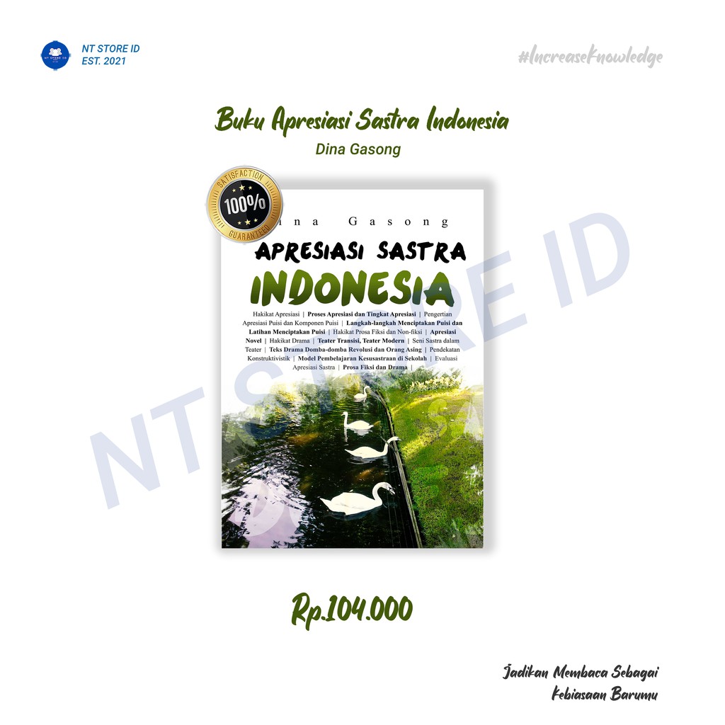 Buku Apresiasi Sastra Indonesia