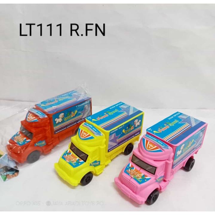 LT 111 - Mainan mobil box warna warni LT111