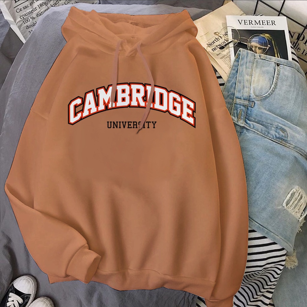 CAMBRIDGE UNIVERSITY HOODIE / HOODIE PRIA TEBAL