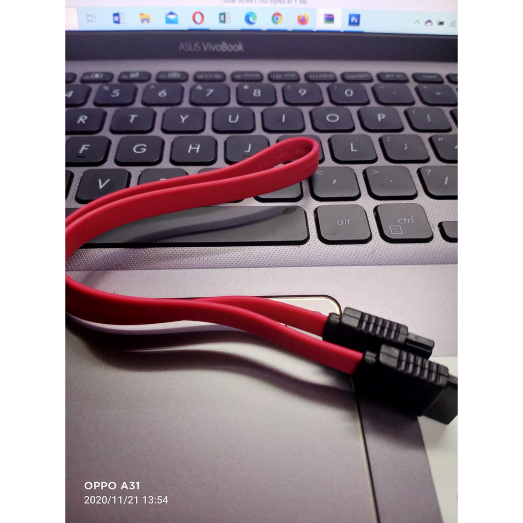 kabel data sata klip besi 2.0 Harddisk HDD SSD