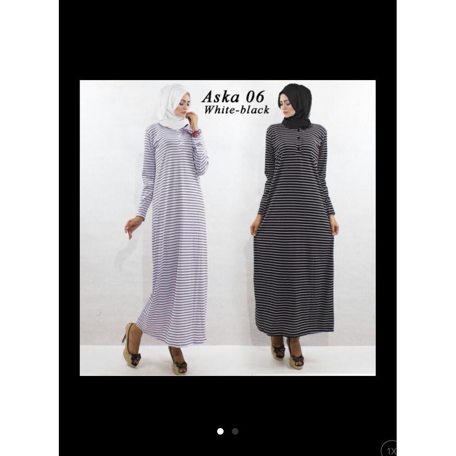 Gamis muslimah spandek Azka /Fashion Muslim
