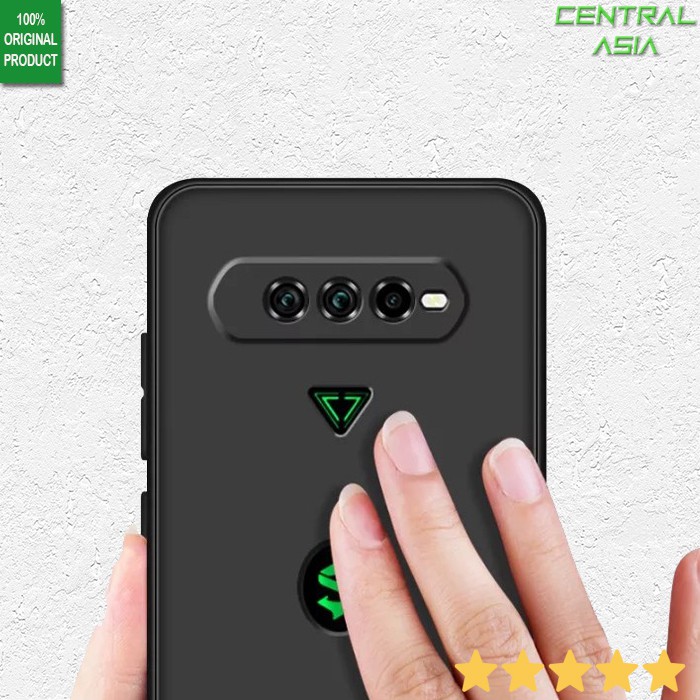 [Premium] TPU Matte Doff Case Black Shark 4