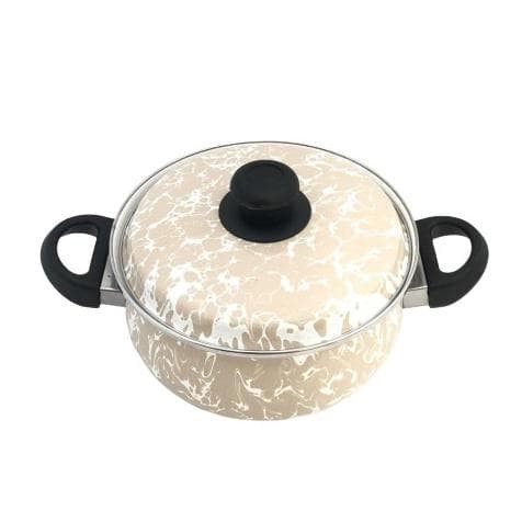 Kedaung Panci Besar Dutch Oven Doreng 20 cm - Coklat