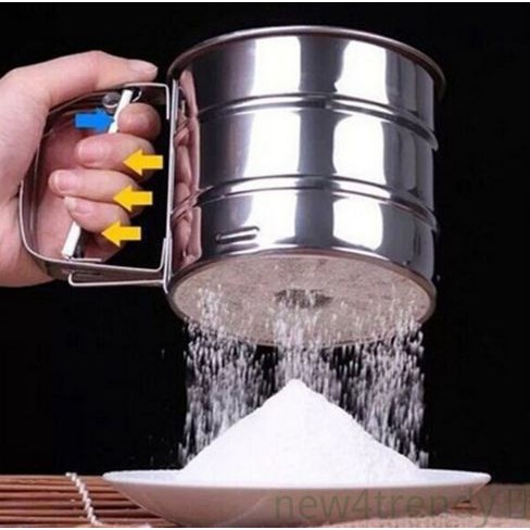 Stainless Steel Flour Sifter - Ayakan Tepung Bahan Stainless Steel