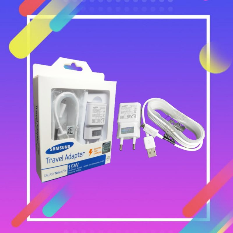 Charger Samsung Galaxy Original 100% 15W Micro USB