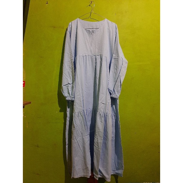 Preloved Dress Katun Poplin