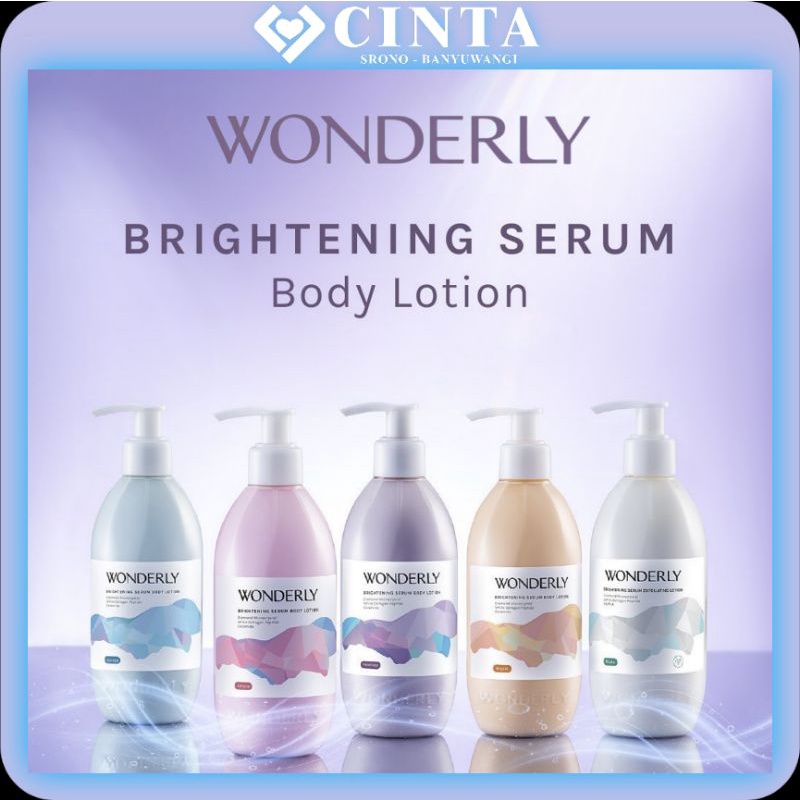 ❤CINTA❤Wonderly Brightening Hand Body Lotion Serum | Exfoliating Body Serum 300ml