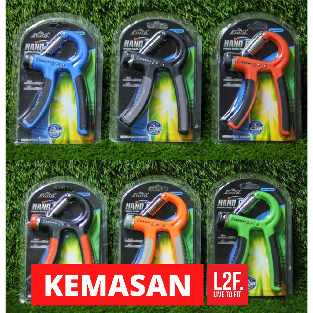 Alat Fitness Latihan Adjustable Portable Hand Grip Otot Pergelangan Tangan 10-40kg GRATIS ONGKIR COD