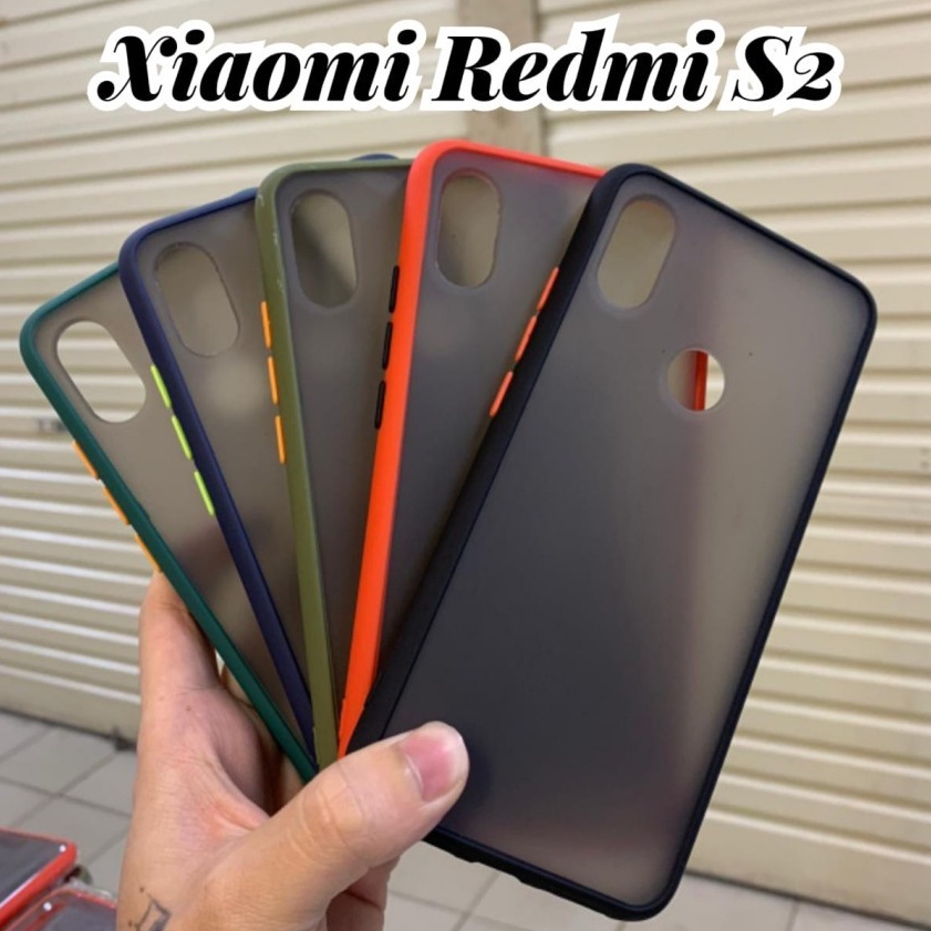 CASE MATTE XIAOMI REDMI S2 TRANSPARAN FUZE MACARON MY CHOICE - FA