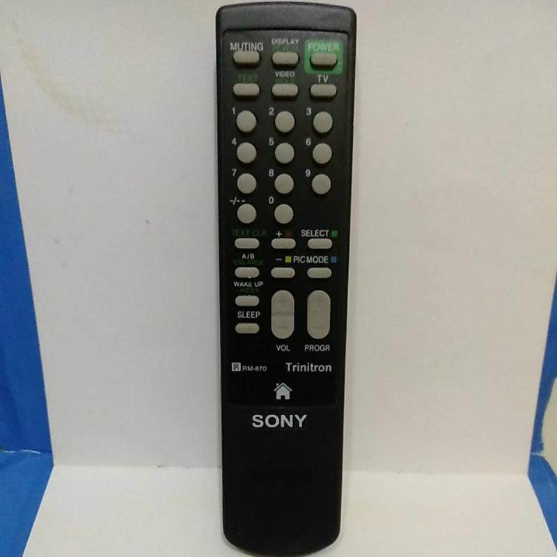 REMOT REMOT TV SONY TABUNG TRINITON RM-870