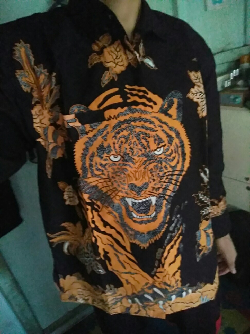 Macan Raffi Kemeja Batik Pria Eksklusif Lengan Panjang Modern Seragam Batik Ori By Raja Sakti
