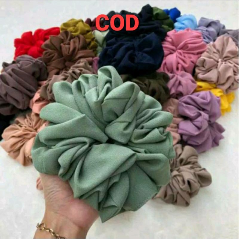 INNER KUNCIR HIJAB JUMBO /SCRUNCHIE BESAR CEPOL HIJAB